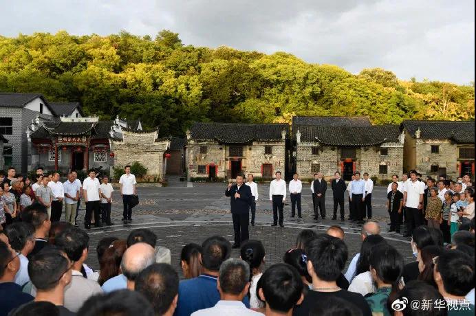 習近平：今天我到這里來，也是受教育