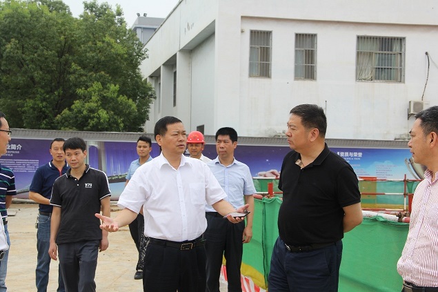 省發改委來我院調研公共實訓基地項目