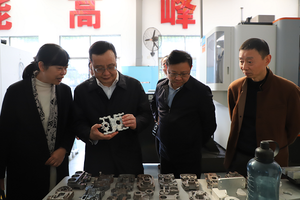 省人社廳副廳長陽望平一行來學院調研國家光電技術項目集訓基地