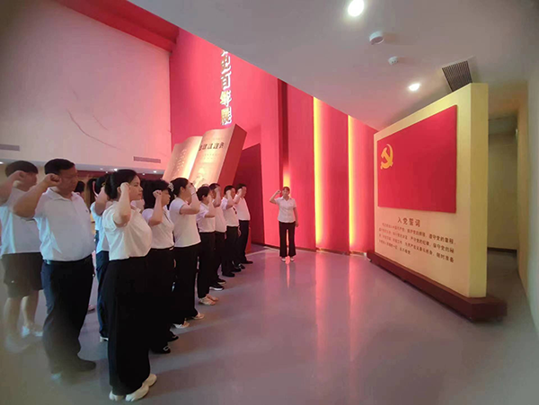 機關第五黨支部赴衡陽黨史館開展主題黨日活動