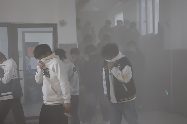 衡陽技師學院開展消防演練 筑牢校園安全 “防火墻”